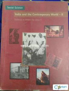 NCERT History Books Combo-India and the Contemporary World I & II