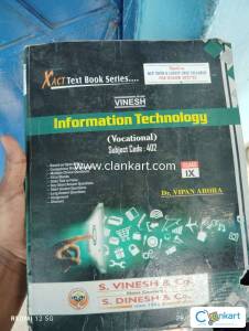 NCERT INFORMATION TECHNOLOGY FOR CLASS 9