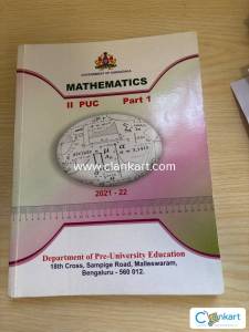 NCERT MATHEMATICS II PUC PART 1