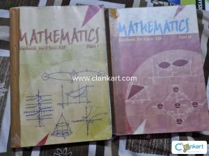 NCERT MATHS for CLASS 12 (PART-1 and PART-2 )