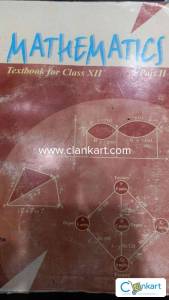 NCERT Math's class 12 (Part 1 and Part 2)