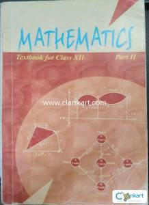 NCERT Math for class 12 (Part 2)