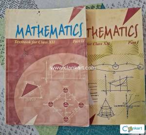 NCERT Mathematics Class 12  Part I & Part II (Set of 2 Books)