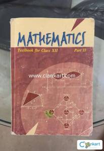 NCERT Mathematics Part 2 for Class XII