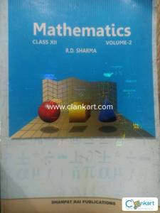 NCERT Mathematics book  R.D sharma volume 2
