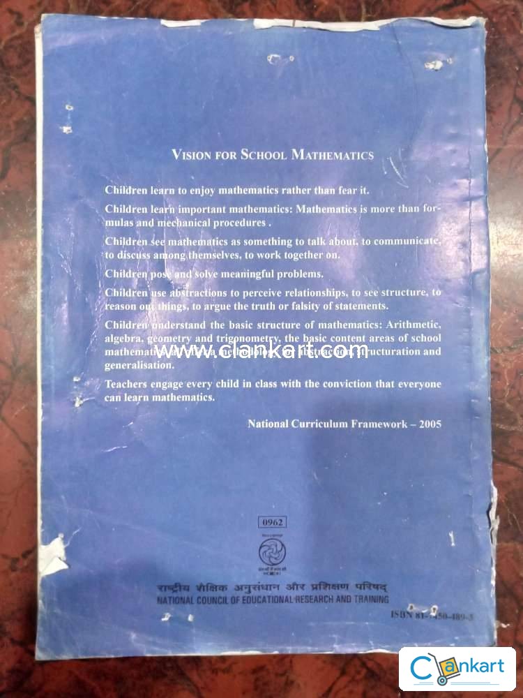 Buy Ncert Mathematics For Class 9 Book In Good Condition At Clankart