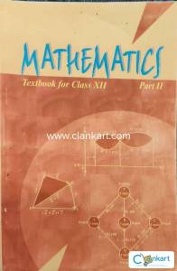 NCERT Maths (Part-2) for Class 12