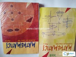 NCERT Maths Part 1 and 2 for class 12