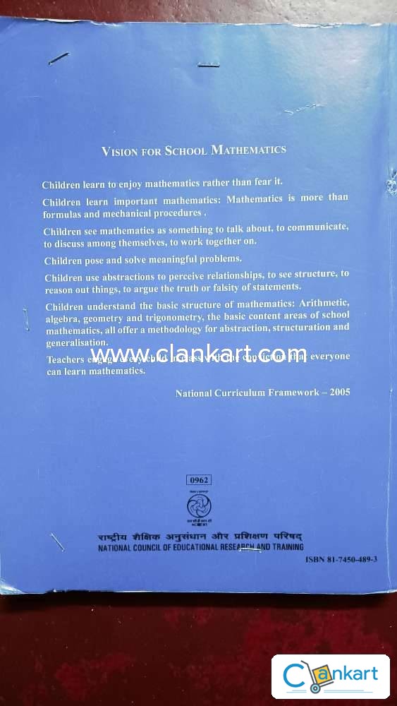 Buy maths book in good condition at clankart