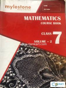 Mylestone class 7 Maths course book