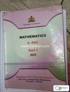 NCERT Maths for 2nd pu