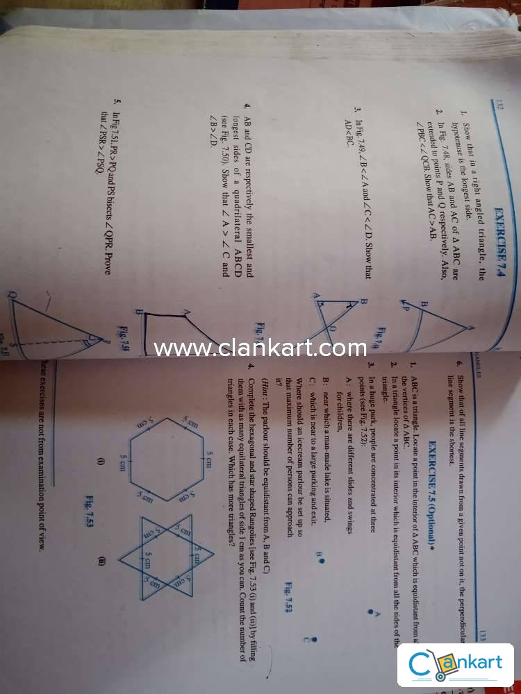 Buy mathematics book in excellent condition at clankart