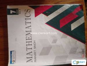 NCERT Maths for class 7 with filled objective answers