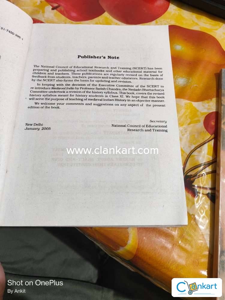 CLASS 11 MEDIEVAL HISTORY BY SATISH CHANDRA visual data 8