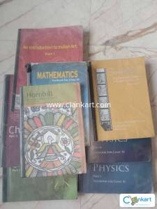 NCERT PCM with english books of class 12