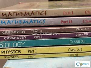 NCERT PHYSICS, MATHS, BIOLOGY AND CHEMISTRY FOR CLASS 12(PART 1 AND 2)