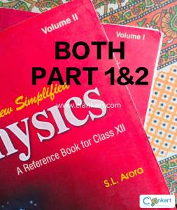 NCERT Physics S.L Arora for 12th part 1 and 2