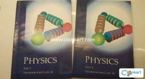 NCERT Physics for Class 11 (part I and II)