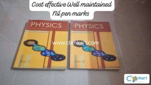 NCERT Physics text book part 1 + part 2 for Class 12