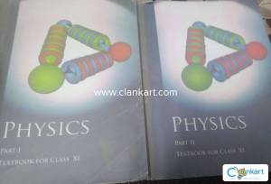 NCERT Physics vol-1 and vil-2 for class 11