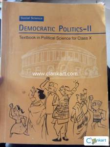 NCERT Political science textbook for class 10th