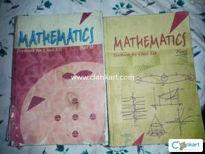 NCERT  MATHEMATICS  CLASS 12 PART 1 & 2 (NEW EDITION ) BRAND NEW