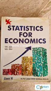 NCERT & V.K Ohri Class 11 Statistics Economics book  set of 2 book