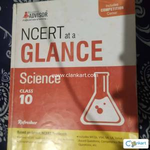 NCERT at a glance science reference for class 10th