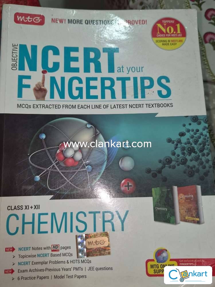 NCERT at your FINGERTIPS - Chemistry (Best MCQs for Neet prep)