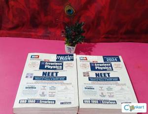 NCERT based NEET errorless physics volume 1 and 2 books