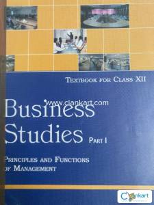 NCERT business studies for class 12