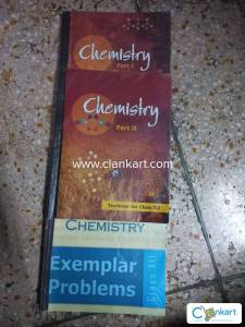 NCERT chemistry (both parts with examplars)