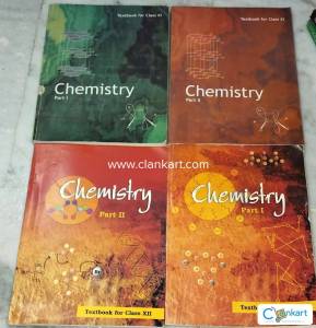 NCERT chemistry of class 11th and 12th all four part