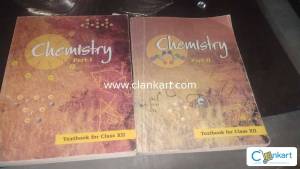 NCERT chemistry part 1 and part 2  for class 12th
