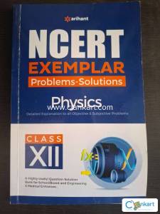 NCERT class12 EXAMPLAR SET of physics, chemistry, and maths