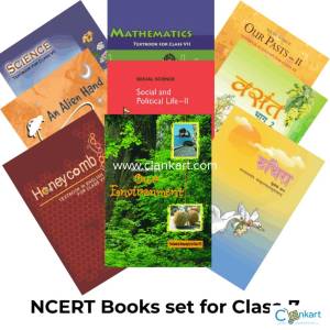 NCERT class 7th full course books