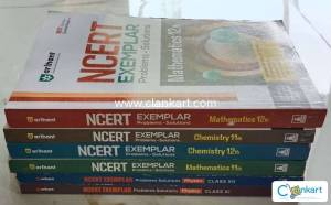 Combo NCERT exemplars for class 11+12- physics+chemistry+mathematics