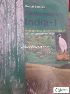 NCERT geography book for class 9