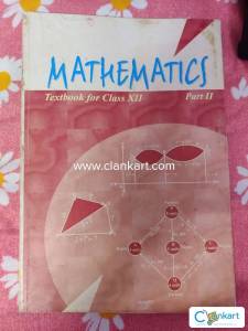 NCERT math's class 12 part 2