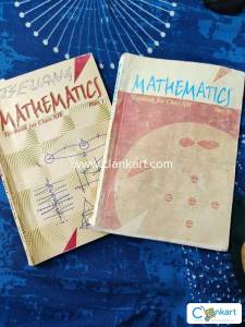 NCERT maths for class 12th both part 1 and part 2 set