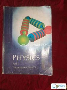 NCERT physics for class 11 both part one and two