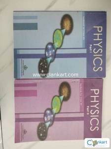NCERT physics textbook for class 12 part 1 and 2