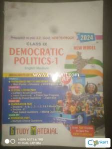 NCERT social material (democratic politics)