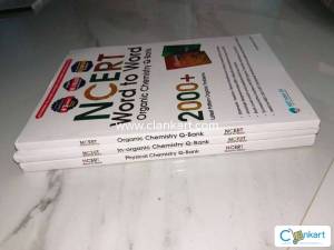 NCERT word to word (organic+ inorganic + physical )chemistry book