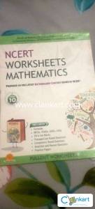 NCERT worksheest mathematics for  class 10th