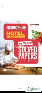 NCHMCT-JEE 19 Years'  SOLVED PAPERS 2007-2025
