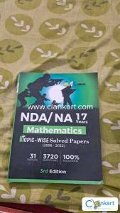 NDA/NA 17 YEARS MATHS TOPIC WISE (PYQS)