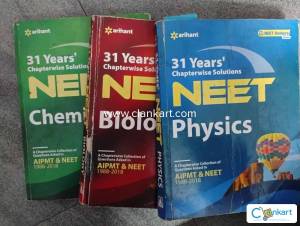 NEET 2019 31 years solution Chemistry physics biology  3 books