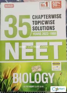 NEET 35 Years PYQs Biology Class 11 and 12