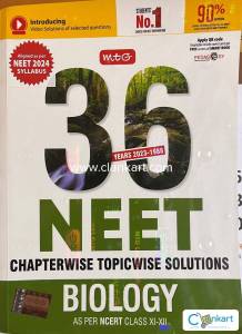NEET 36 years Chapterwise topic wise Biology